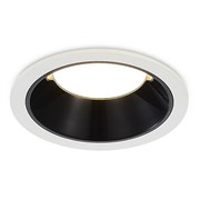 ST LUCE ST755.448.07 Светильник встр. Черный LED 1*7W 4000K 630Lm Ra80 120° IP20 D85xH45 100-240V ST755.448.07