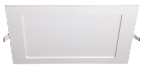 Jazzway Светильник PPL-S 15W 4000K IP40 WH 190мм встр/квадр .5008380A