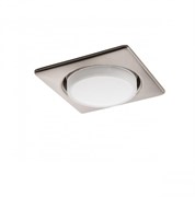 Lightstar Tablet Матовый никель/Матовый никель/Белый Встраиваемый светильник 212125 GX53 1хW IP20 212125