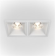 Maytoni Встраиваемый светильник Alfa LED 4000K 2x15Вт 36° DL043-02-15W4K-SQ-W
