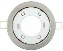 IEK Светильник встраиваемый под лампу GX53 хром матовый LUVB0-GX53-1-K27