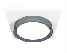 Ambrella Комплект встраиваемого светильника XC8061007 SWH/PPH белый песок/графит полированный GX53 (C8061, N8133) XC8061007