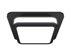 Ambrella Комплект встраиваемого светильника с акрилом XC7902012 SBK/FR черный песок/белый матовый MR16 GU5.3 (C7902, N7751) XC7902012