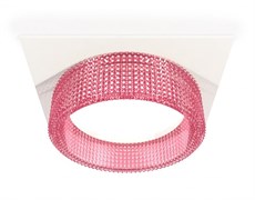 Ambrella Комплект встраиваемого светильника XC8061032 SWH/PI белый песок/розовый GX53 (C8061, N8486) XC8061032