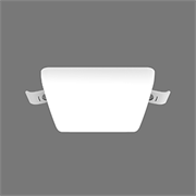 Gauss Встраиваемый светильник Frameless квадрат 9W, 4000K, 1/60 968511209