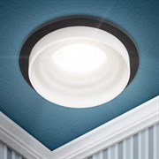 ЭРА Встраиваемый светильник декоративный ЭРА DK95 BK MR16 GU5.3 черный Б0055591