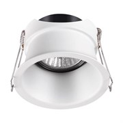 Novotech Светильник встраиваемый 370446 IP20 GU10 50W 220V BUTT белый 370446
