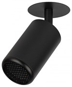 Встраиваемый светильник алюминиевый ЭРА KL106 BK MR16 GU5.3 черный матовый Б0061623