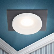 ЭРА Встраиваемый светильник декоративный ЭРА DK96 BK MR16 GU5.3 черный Б0055594
