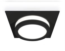 Ambrella Комплект встраиваемого светильника XC8062017 SBK/FR черный песок/белый матовый GX53 (C8062, N8415) XC8062017