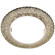 Ambrella Встраиваемый точечный светильник со светодиодной лентой G298 CL/WW хром/прозрачный GX53+3W(LED WARM) G298 CL/WW