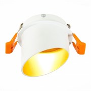 ST LUCE  ST214.508.01 Св-к встр. Белый GU10 1*50W IP20 L68xW68xH68 220V Без ламп ST214.508.01