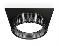 Ambrella Комплект встраиваемого светильника XC8062031 SBK/BK черный песок/тонированный GX53 (C8062, N8484) XC8062031