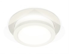 Ambrella Комплект встраиваемого светильника с акрилом XC7621041 SWH/FR белый песок/белый матовый MR16 GU5.3 (C7621, N7120) XC7621041