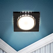 ЭРА Встраиваемый светильник со светодиодной подсветкой ЭРА DK LD50 BK GX53 черный Б0057473