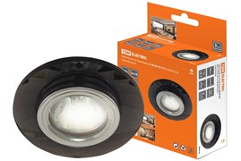 TDM Светильник встраиваемый СВ 03-03 MR16 50Вт G5.3 чёрный/хром SQ0359-0049