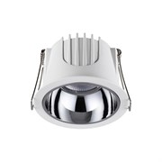 Novotech 358689 SPOT NT21 207 белый/хром Светильник встраиваемый светодиодный IP20 LED 4000К 10W 100-265V KNOF 358689