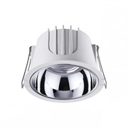 Novotech 358693 SPOT NT21 207 белый/хром Светильник встраиваемый светодиодный IP20 LED 4000К 20W 100-265V KNOF 358693