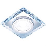 Ambrella Встраиваемый точечный светильник со светодиодной лентой S215 CL хром/прозрачный /MR16+3W(LED COLD) S215 CL