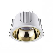 Novotech 358696 SPOT NT21 207 белый/золото Светильник встраиваемый светодиодный IP20 LED 4000К 20W 100-265V KNOF 358696