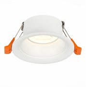 ST Luce ST200.508.01 Светильник встраиваемый Мат. белый GU10 1*50W D89xH40 220V Без ламп ST200.508.01