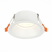 ST Luce ST201.508.01 Светильник встраиваемый Мат. белый GU10 1*50W D89xH40 220V Без ламп ST201.508.01