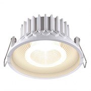 Novotech 358789 SPOT NT21 202 белый Светильник встраиваемый светодиодный IP20 LED 15W 4000K 1600Лм 110-265V BIND 358789