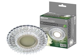 TDM Светильник встраиваемый СВ 03-16 MR16 50Вт G5.3 LED подсветка 3 Вт зеркальный/хром SQ0359-0146