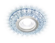 Ambrella Встраиваемый точечный светильник со светодиодной лентой S310 CH хром/прозрачный хрусталь/MR16+3W(LED COLD) S310 CH