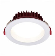 ST LUCE ST752.538.18 Светильник встраиваемый Белый LED 1*18W 3000K 1 440Lm Ra80 100° IP44 D140xH55 100-240VV ST752.538.18