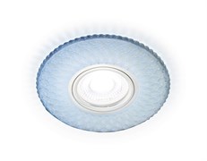 Ambrella Встраиваемый точечный светильник со светодиодной лентой S333 FR/CLD хром/матовый хрусталь/MR16+3W(LED COLD) S333 FR/CLD