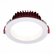 ST LUCE ST752.548.18 Светильник встраиваемый Белый LED 1*18W 4000K 1 440Lm Ra80 100° IP44 D140xH55 100-240VV ST752.548.18