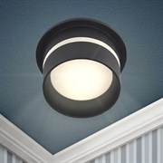 ЭРА Встраиваемый светильник декоративный DK93 BK MR16/GU5.3 черный Б0054365