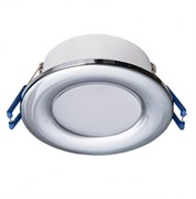 Citilux CLD008011 Акви Мат.Хром Светильник встраиваемый 5W*3500K CLD008011