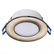 Citilux CLD008013 Акви Бронза Светильник встраиваемый 5W*3500K CLD008013