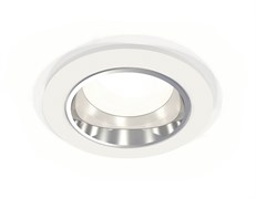 Ambrella Комплект встраиваемого светильника XC6512003 SWH/PSL белый песок/серебро полированное MR16 GU5.3 (C6512, N6112) XC6512003