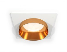 Ambrella Комплект встраиваемого светильника XC6520024 SWH/PYG белый песок/золото желтое полированное MR16 GU5.3 (C6520, N6134) XC6520024