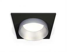 Ambrella Комплект встраиваемого светильника XC6521023 SBK/MCH черный песок/хром матовый MR16 GU5.3 (C6521, N6133) XC6521023