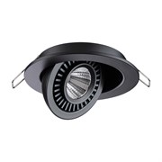 Novotech 358816 SPOT NT21 210 черный Светильник встраиваемый светодиодный IP20 LED 9W 770Лм 4000K 220V GESSO 358816