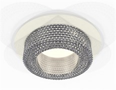 Ambrella Комплект встраиваемого светильника XC7621020 SWH/CL белый песок/прозрачный MR16 GU5.3 (C7621, N7191) XC7621020