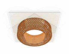 Ambrella Комплект встраиваемого светильника XC7631024 SWH/CF белый песок/кофе MR16 GU5.3 (C7631, N7195) XC7631024