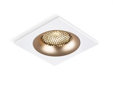 Ambrella Светильник встраиваемый TN102728 WH/GD белый/золото GU5.3 92*92*23 TN102728