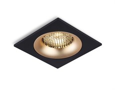 Ambrella Светильник встраиваемый TN102730 BK/GD черный/золото GU5.3 92*92*23 TN102730
