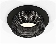 Ambrella Комплект встраиваемого светильника XC7622021 SBK/BK черный песок/тонированный MR16 GU5.3 (C7622, N7192) XC7622021