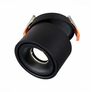 ST LUCE  ST652.448.12 Св-к встр. Черный LED 1*12W 4000K 1 000Lm Ra>90 36о IP20 D100xH105 170-240VV ST652.448.12