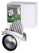 TDM Светильник встраиваемый поворотный "Акцент-1" LED DSL-01-040-WW 40 Вт, 24°, 3000 К, 90 Ra, IP40 SQ0369-0402