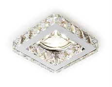 Ambrella Встраиваемый точечный светильник K110 CL/CH хром/прозрачный хрусталь MR16 K110 CL/CH