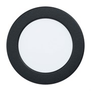 Eglo 99157 Светодиодный встраиваемый светильник FUEVA 5, 5,5W (LED), 117, ET26, 700lm, 4000K, сталь, черный/пластик 99157