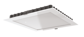 Varton Светодиодный светильник DL-03 квадратный встраиваемый 200х200х25 мм 25 Вт 3000 K IP54/IP44 RAL9010 белый матовый V1-R0-00342-10000-4402530