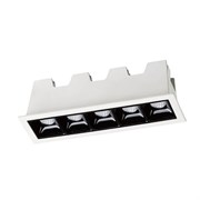 Novotech 357621 NT18 148 белый/черный Встраиваемый светильник IP20 LED 3000K 10W 160-265V ANTEY 357621